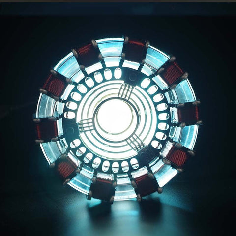 Iron Man Arc Reactor Self-assemble LED light
