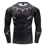 Black Panther Vibranium Armor Fitness Shirt
